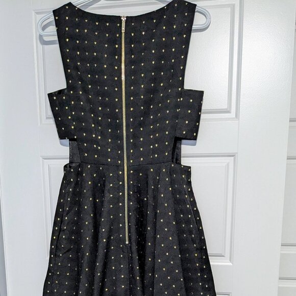 Ted Baker Lysanda Cut Out Jacquard Dress - Picture 4 of 6